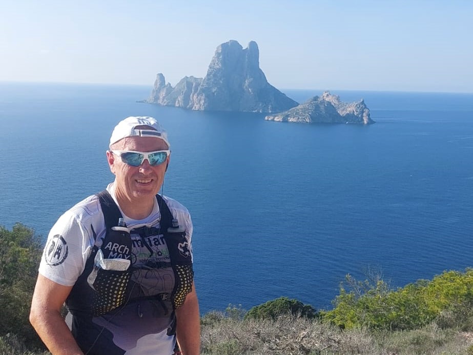 Sebastià Oliver al Trail d´Eivissa