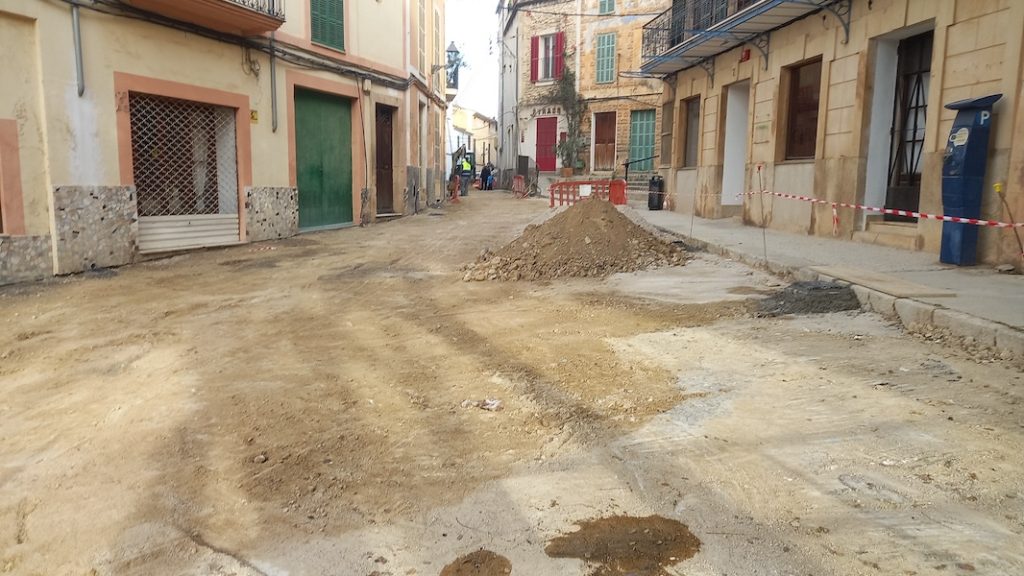 Les obres del carrer Nuno Sanç van enrere